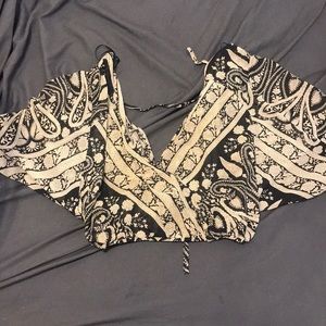 Boho crop top